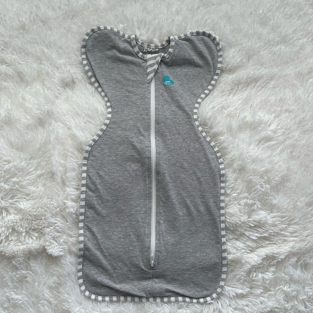 Love To Dream Arms Up Newborn Double Zip Two Way Zipper Swaddle